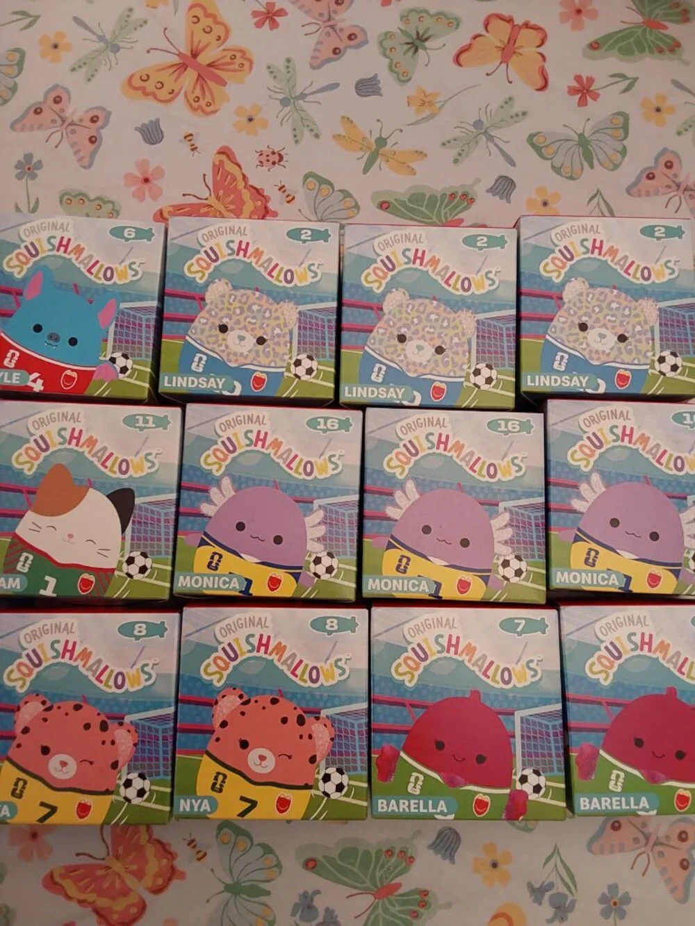 12 new in boxes, McDonald's Squishmallows
